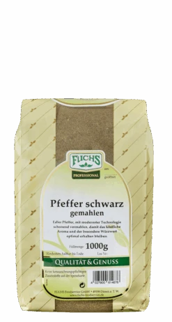 Fuchs Pfeffer Schwarz Gemahlen (1kg)