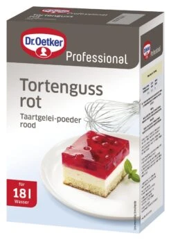 Dr. Oetker Professional Tortenguß Rot (1 Kg)