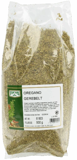 Fuchs Oregano Gerebelt (500g)