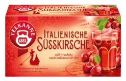 Teekanne Frio Italienische Sauerkirsche Früchtetee Kalt&heiß 20 Beutel - 12 X 45 G Tray