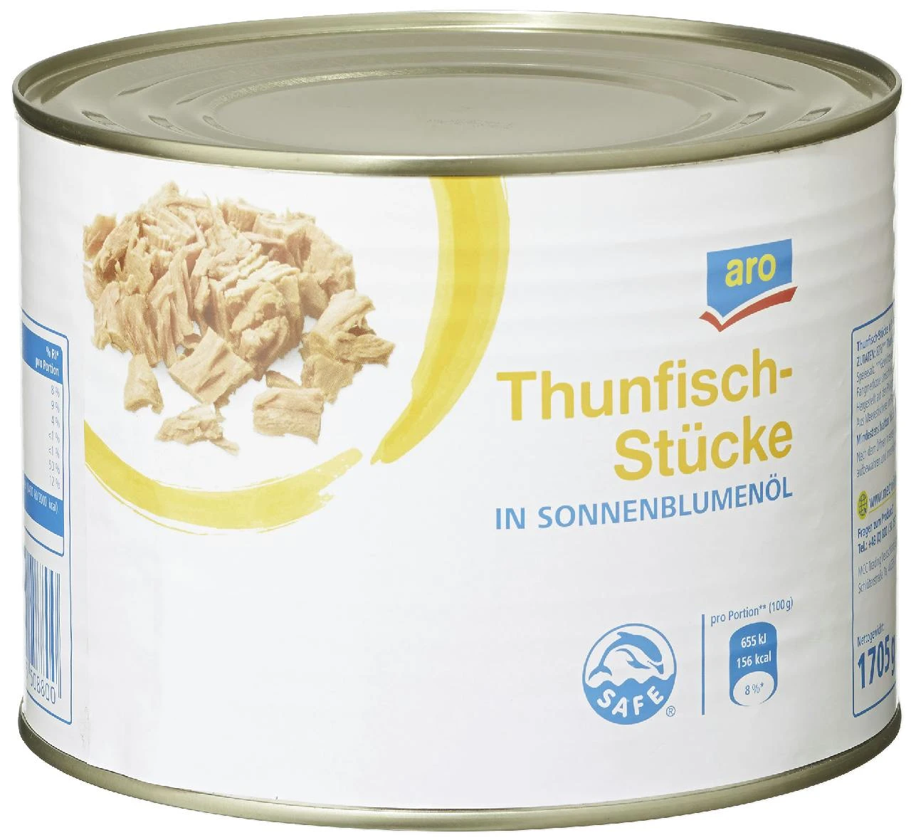 METRO Chef MSC Thunfisch Stücke In Sonnenblumenöl (185 G) – Bild 4