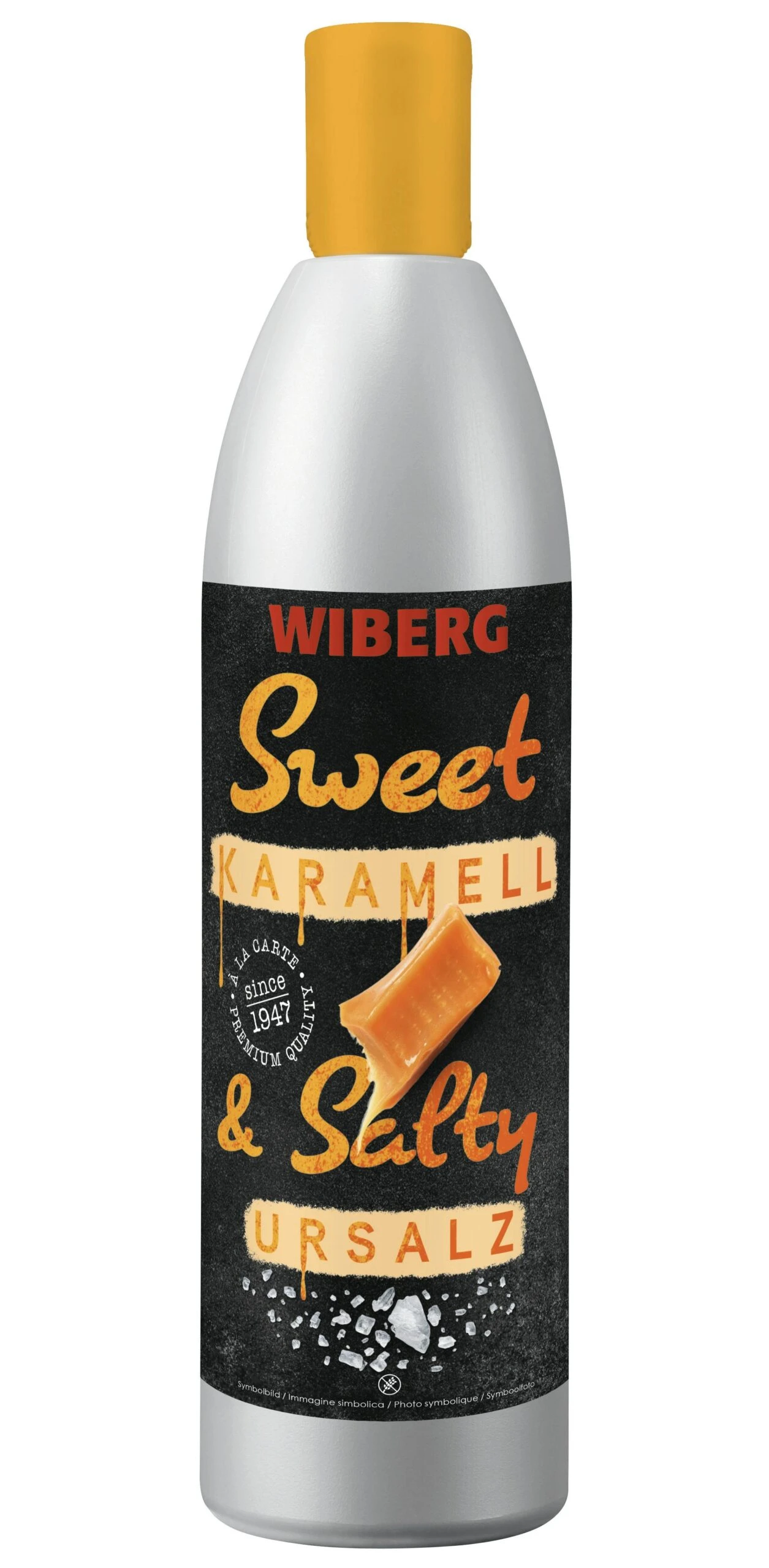 WIBERG Sweet & Salty - Karamell & Ursalz Süße Sauce Mit Karamell Und Salz (500 Ml)