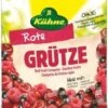 Kühne Rote Grütze Gartenfrüchte Himbeeren, Rote & Schwarze Johannisbeeren & Kirschen (3,1 L)