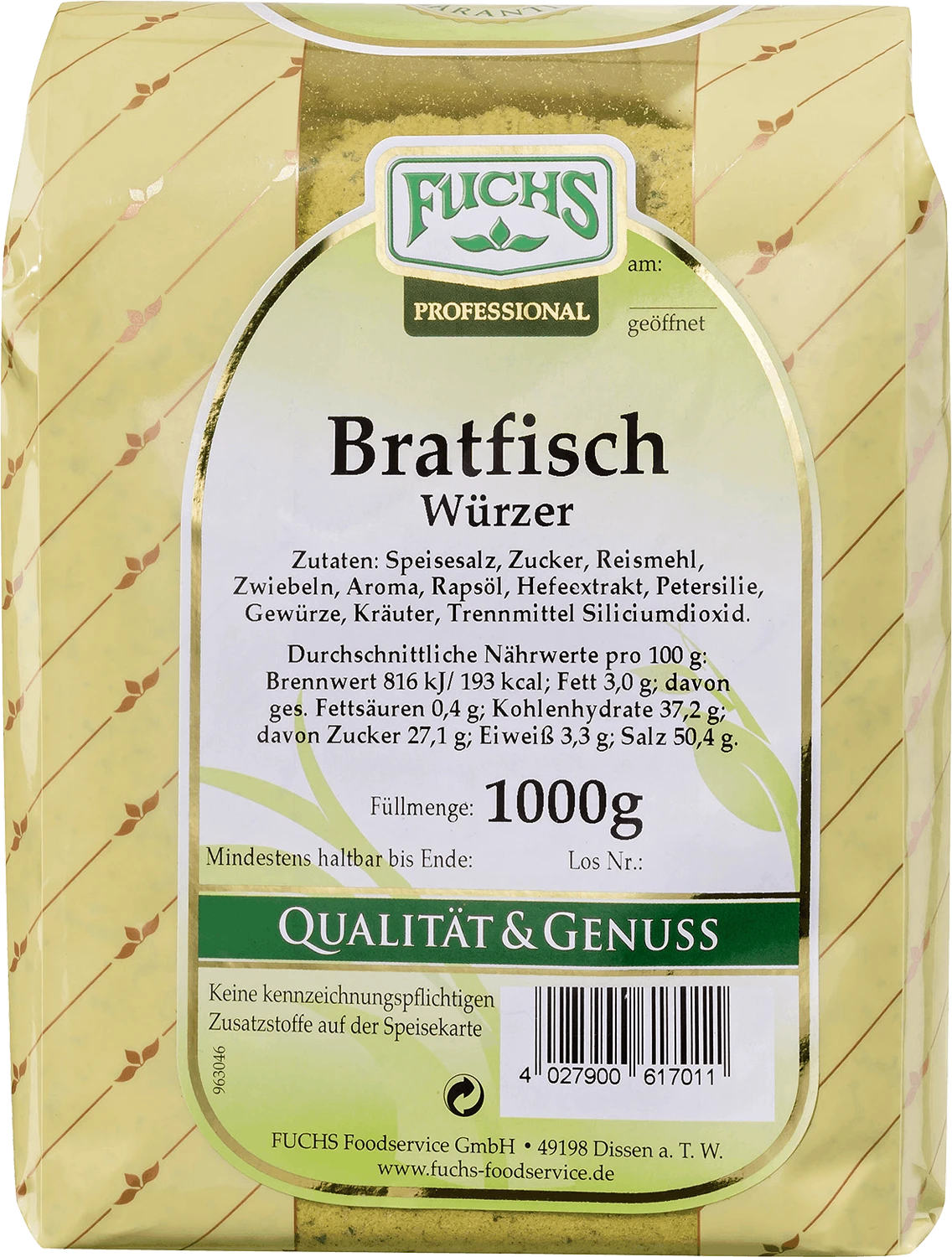 Fuchs Bratfisch Würzer (1kg)
