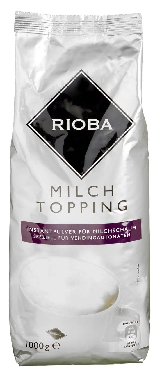 Rioba Instant Milch Topping Für Vendingautomaten (1 Kg) – Bild 4