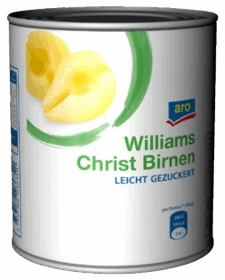 Aro Birnen Halbe Frucht, Leicht Gezuckert (850 Ml)