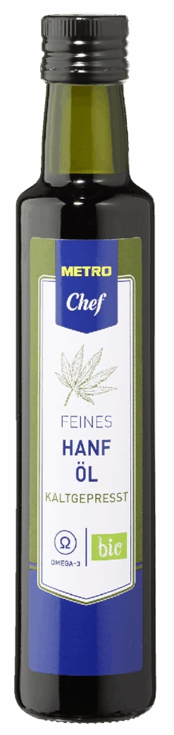 METRO Chef BIO Hanföl Kaltgepresst (250 Ml)