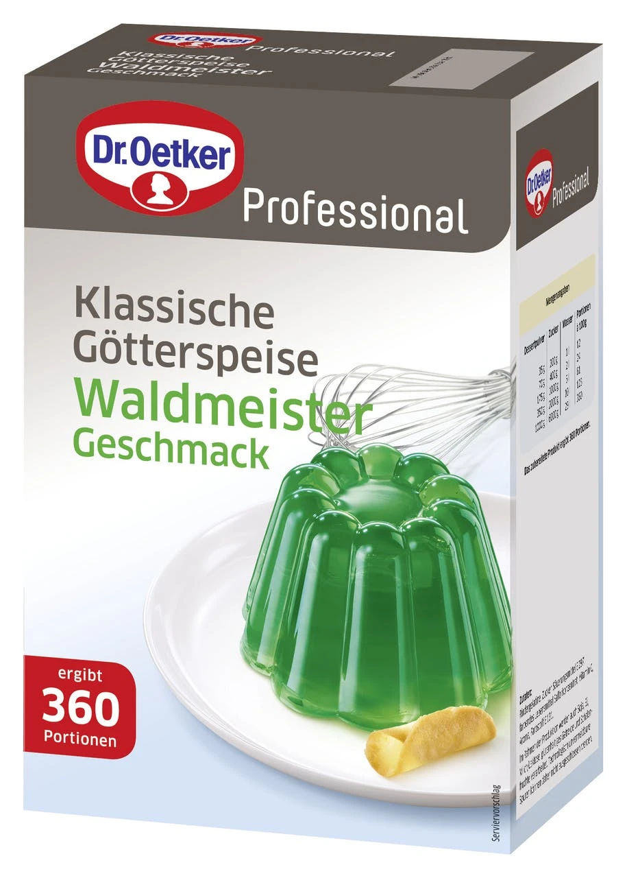 Dr. Oetker Professional Puddingpulver Vanille (1 Kg) – Bild 2