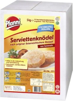 Pfanni Serviettenknödel Original Aus Semmeln (5 Kg)