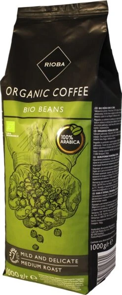 Rioba Kaffeebohnen Bio (1 Kg)