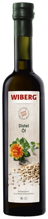 WIBERG Distel-Öl Kaltgepresst Aus Färberdistelsamen (500 Ml)