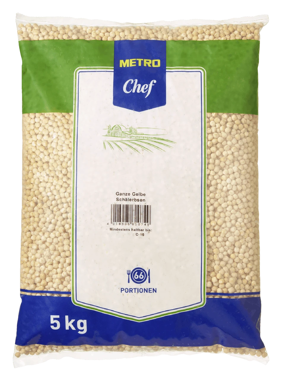 METRO Chef Grüne Schälerbsen (5 Kg) – Bild 2