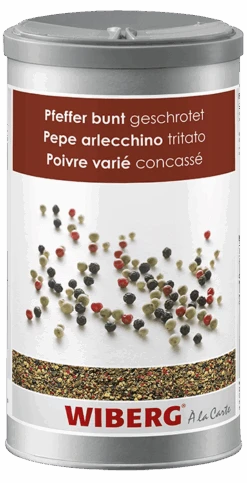 WIBERG Pfeffer Bunt Geschrotet (1200 Ml)