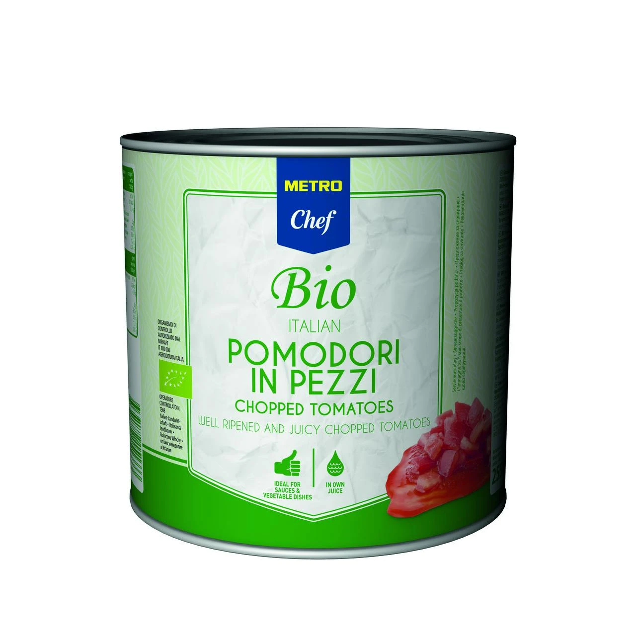 Metro Chef Bio Polpa Fine (2 X 5 Kg) – Bild 2