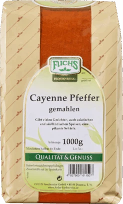 Fuchs Cayenne Pfeffer Gemahlen (1kg)