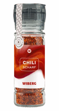 WIBERG Gewürzmühle Chili Scharf Geschrotet (40 G)