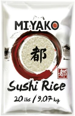 MIYAKO Sushi Reis, Rundkorn, 1. Qualität (9,07 Kg)