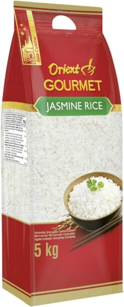 ORIENT GOURMET Jasminreis, 100 % Langkorn (5 Kg)