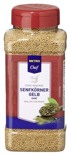 METRO Chef Senfkörner Gelb Ganz (710 G)