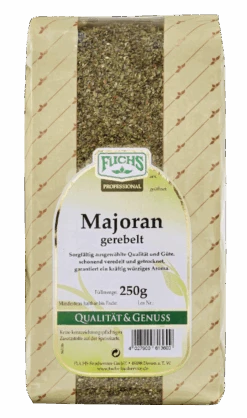 Fuchs Majoran Gerebelt (250g)