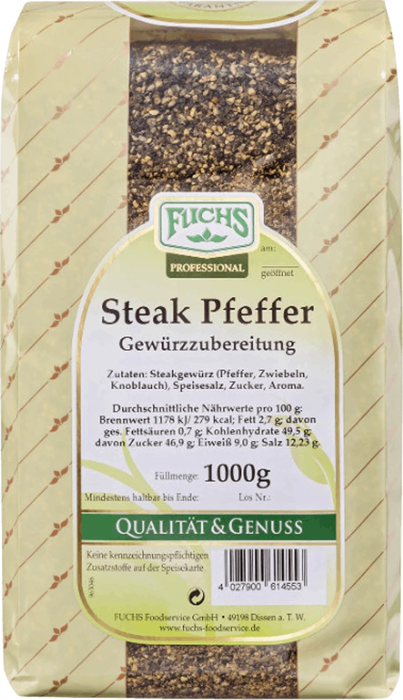 Fuchs Pfeffer Grün Gefriergetrocknet (200g) – Bild 3
