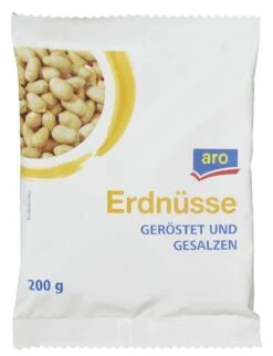 Aro Erdnuesse Geröstet Und Gesalzen (200 G)