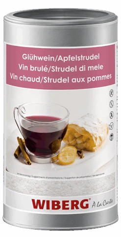 WIBERG Glühwein/Apfelstrudel Aroma-Zubereitung (1200 Ml)
