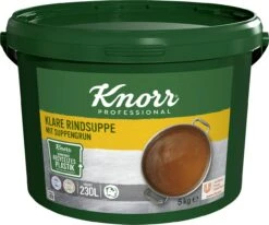 Knorr Professional Klare Rindsuppe Mit Suppengrün (5 Kg)