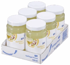 Aro Geflügel Fond Tafelfertig, 6 X 400 Ml (2,4 L)